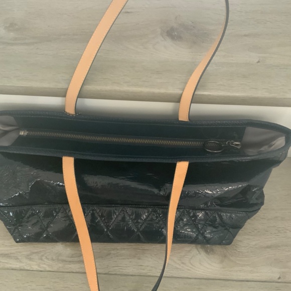 Navy Coach handbag - Picture 7 of 10